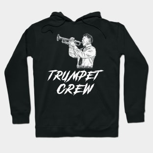 Trumpet Crew Awesome Tee: Blasting Notes of Humor! Hoodie